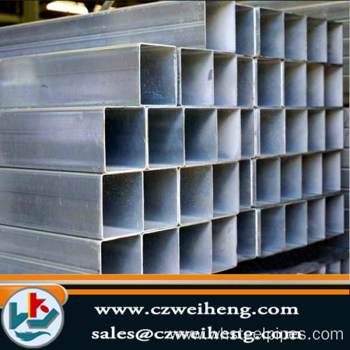 Average Galvanized Square Steel Pipe